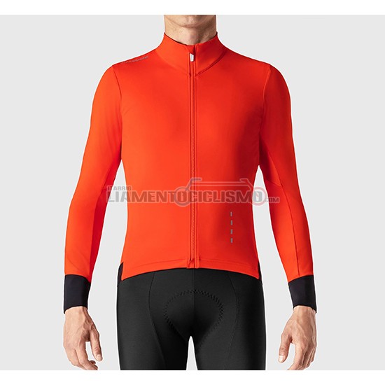 Abbigliamento Ciclismo La Passione Manica Lunga 2019 Rosso Nero